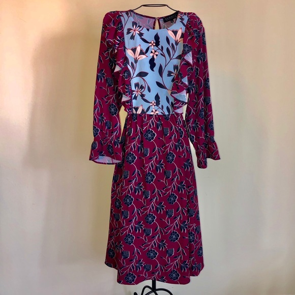 Eloquii Dresses & Skirts - Mix Print Midi dress